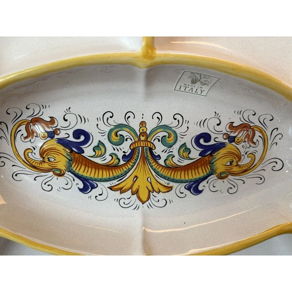 Deruta pottery antipasto